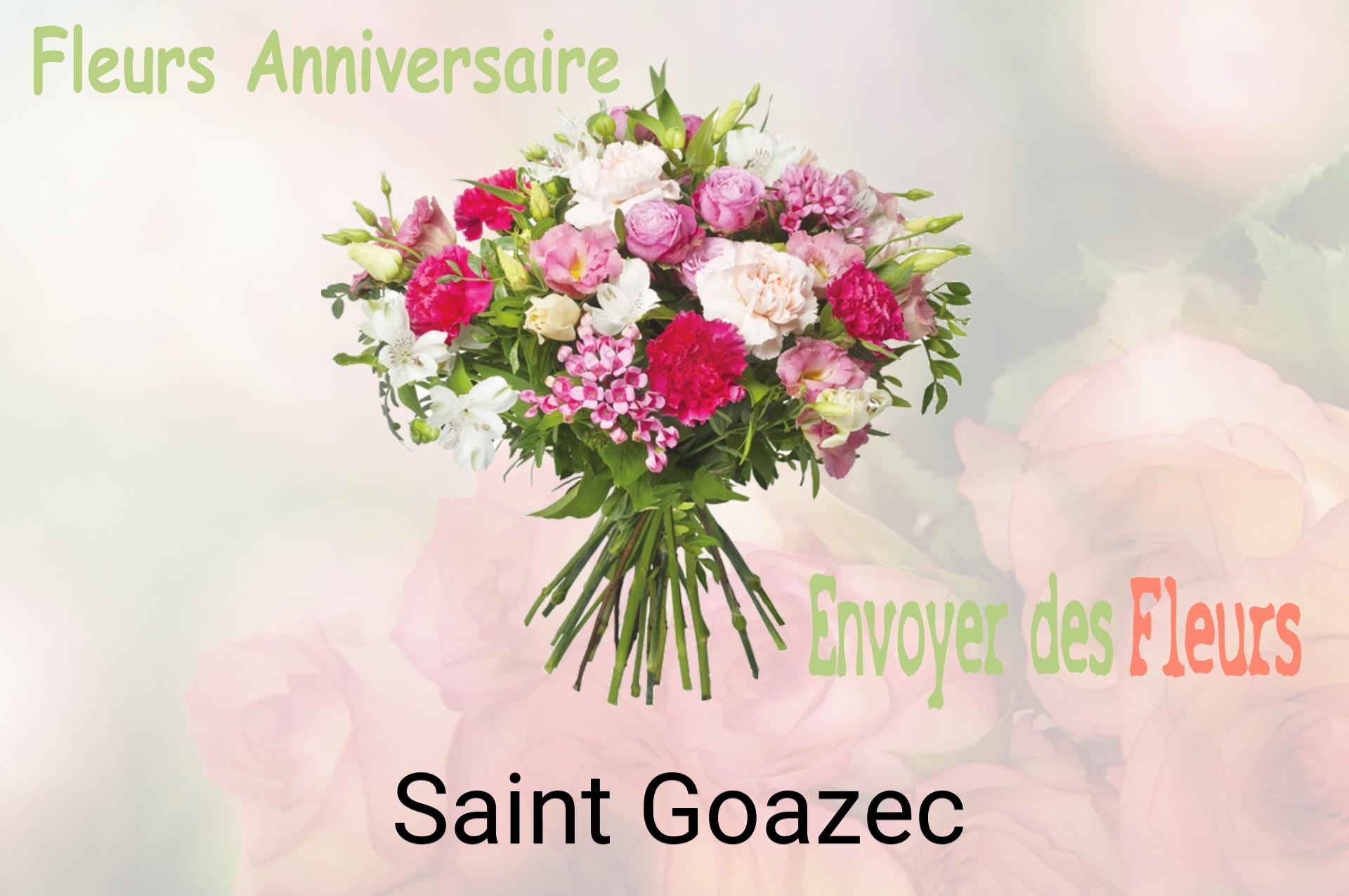 Bouquet de fleurs d’anniversaire livré à Saint-Goazec