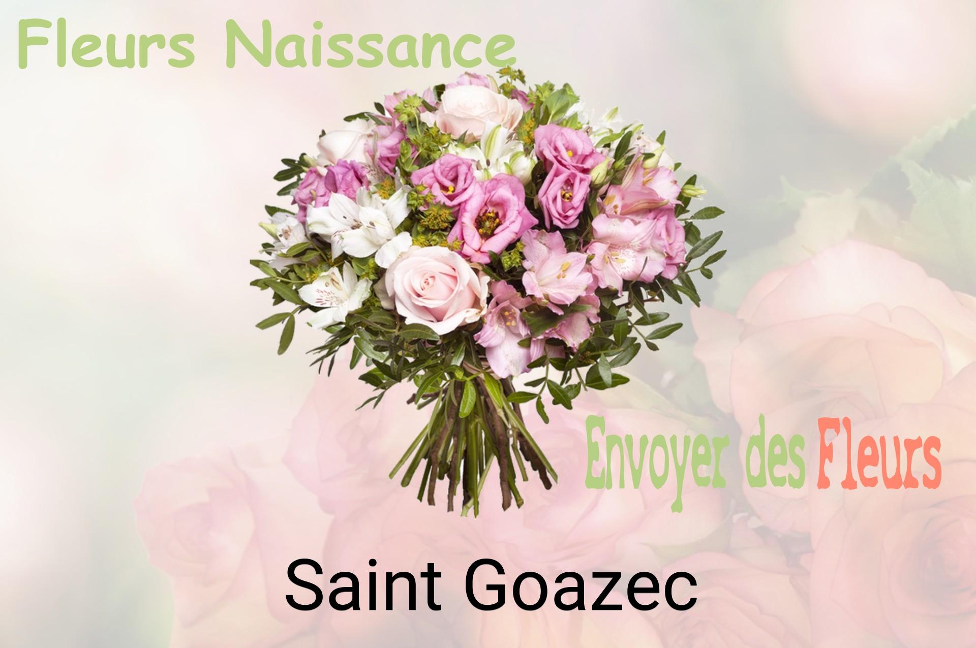 Bouquet de fleurs de naissance livré à Saint-Goazec